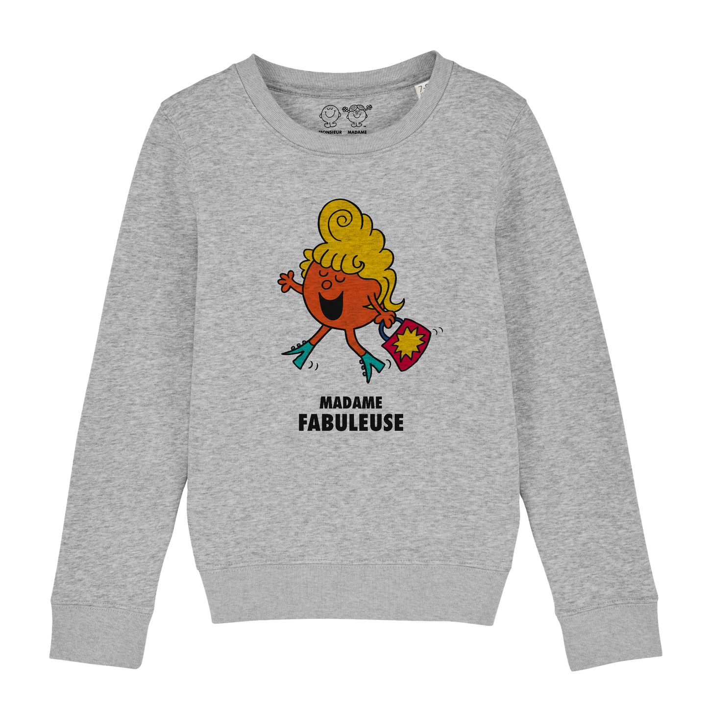 Sweatshirt Fille Madame Fabuleuse