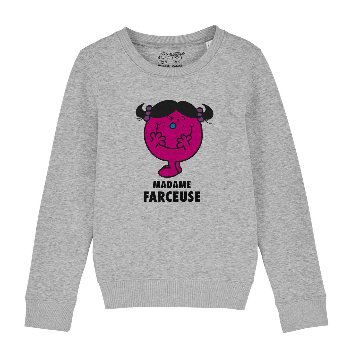 Sweatshirt Fille Madame Farceuse