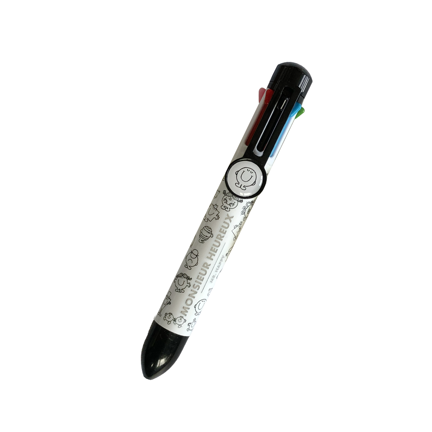 Stylo 8 couleurs Monsieur Heureux