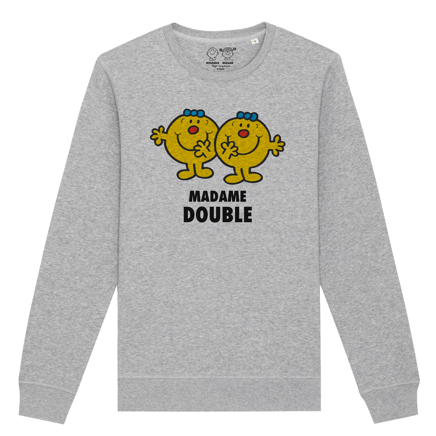 Sweatshirt Femme Madame Double Monsieur Madame