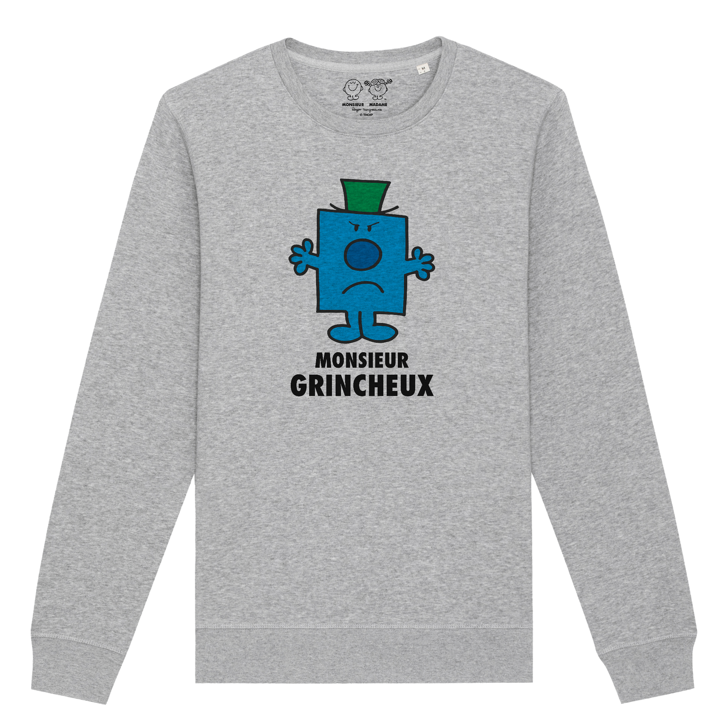 Sweatshirt Homme Monsieur Grincheux Monsieur Madame