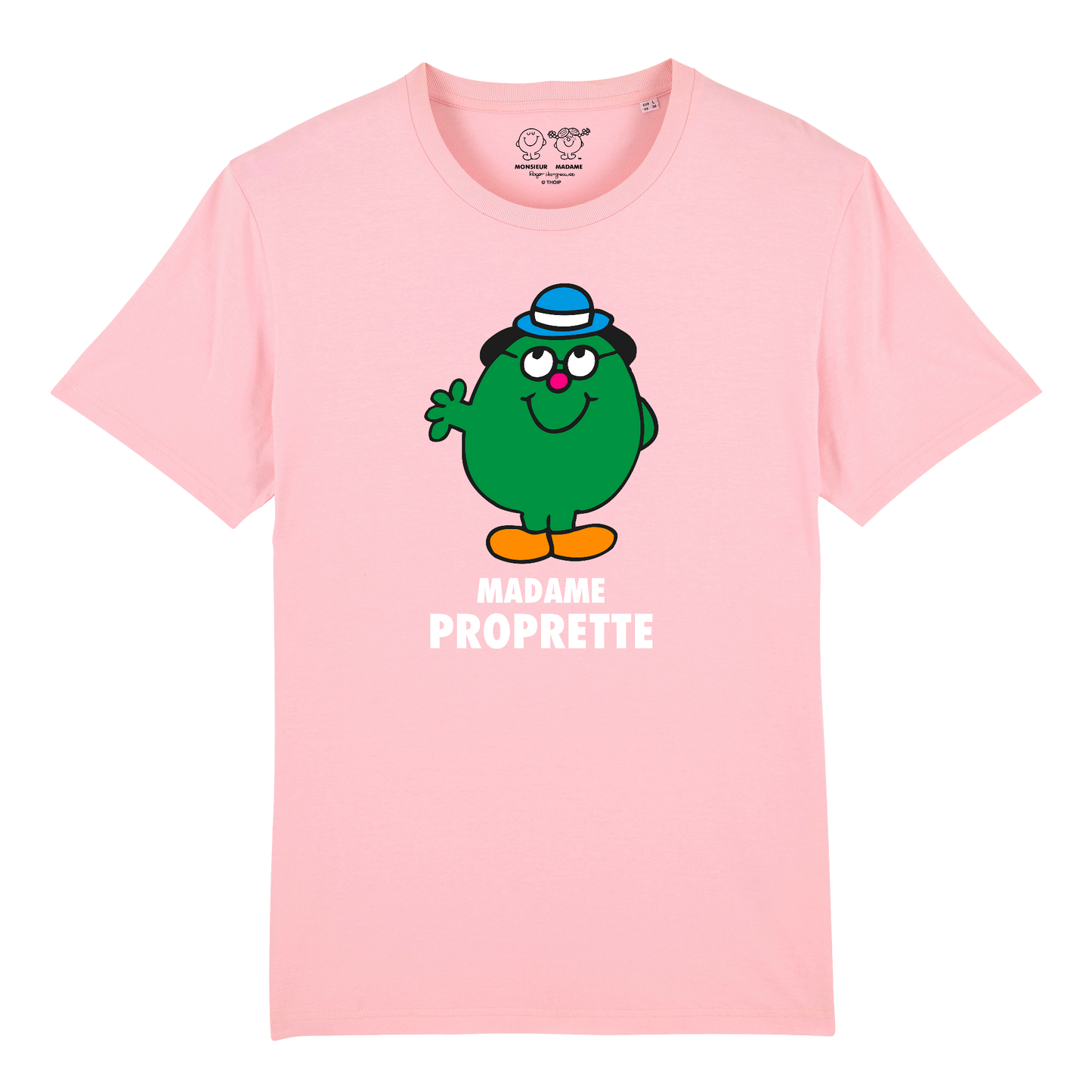 T-Shirt Femme Madame Proprette Monsieur Madame