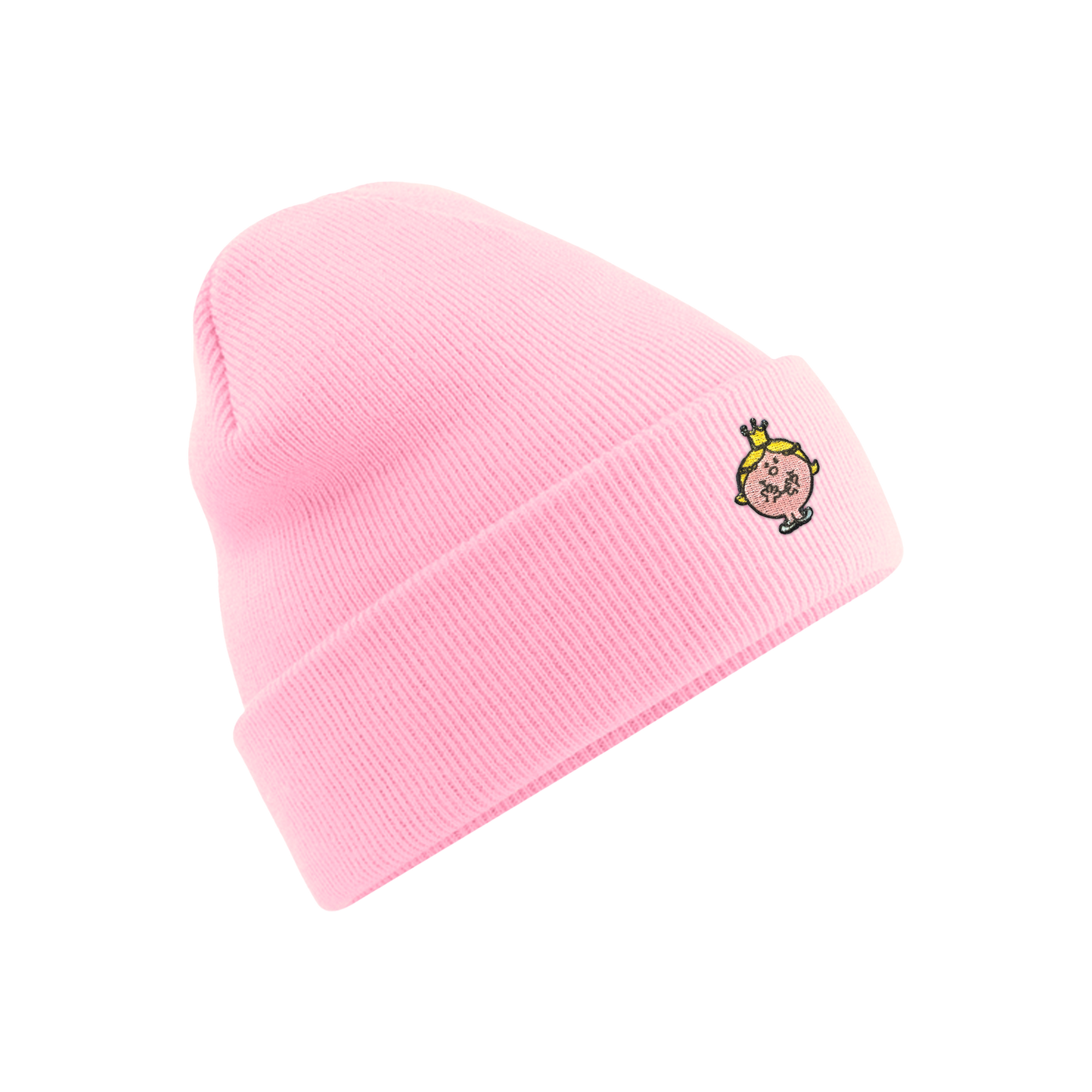 Bonnet brodé Madame Princesse rose