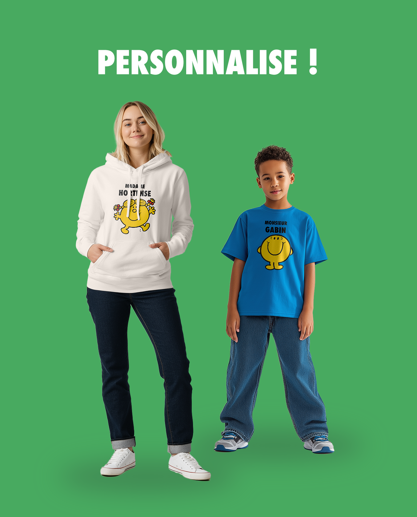 Personnalise ! Monsieur Madame