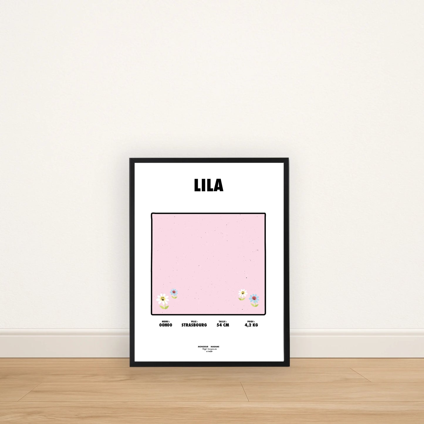 Affiche 30x40 + Cadre