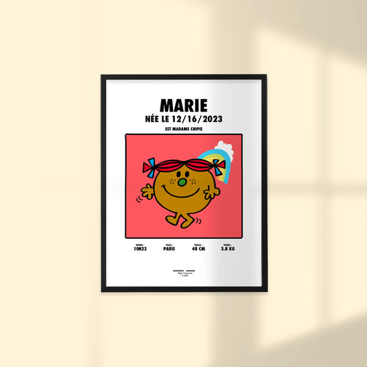 Affiche Naissance