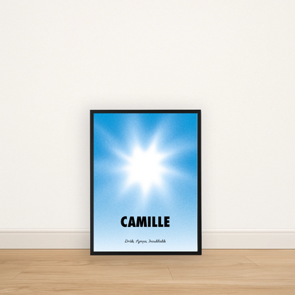 Affiche 30x40 + Cadre