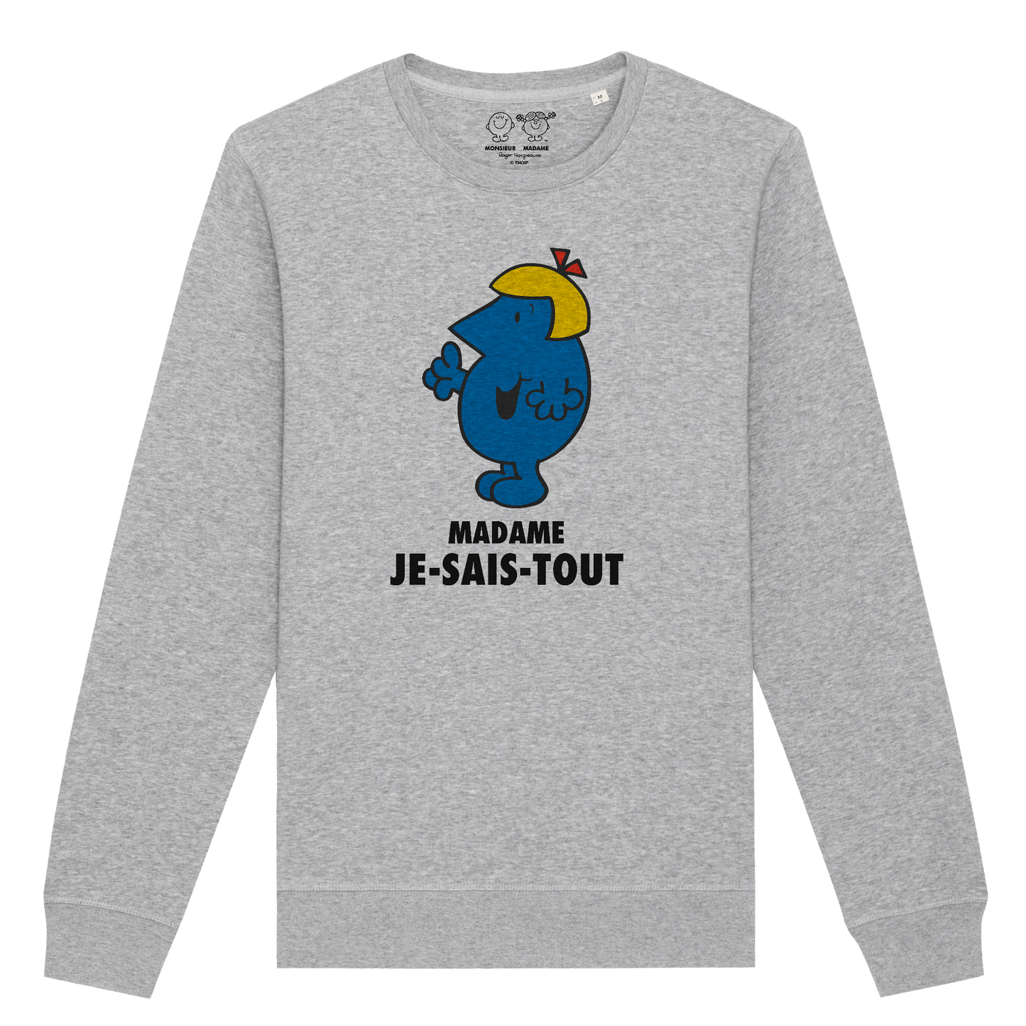 Femme - Sweatshirt - Madame Je sais tout Monsieur Madame