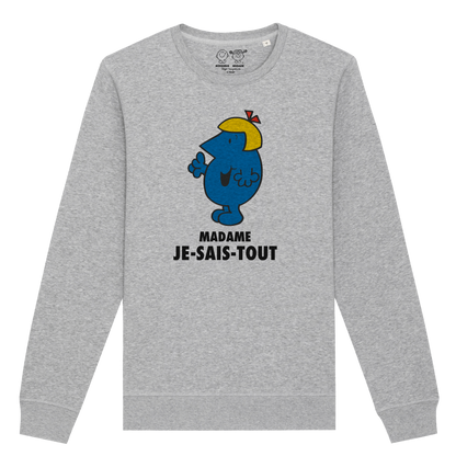 Femme - Sweatshirt - Madame Je sais tout Monsieur Madame