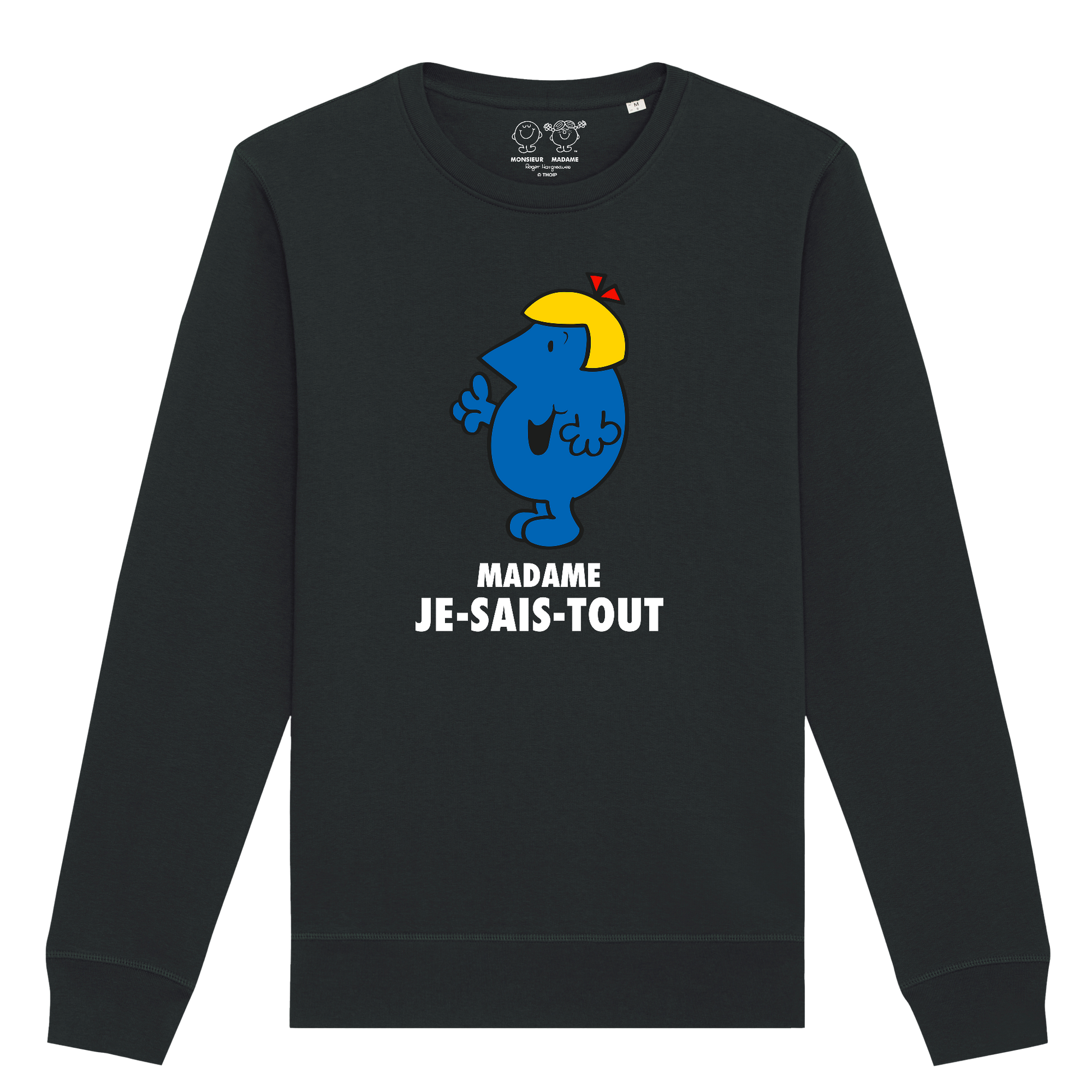 Femme - Sweatshirt - Madame Je sais tout Monsieur Madame