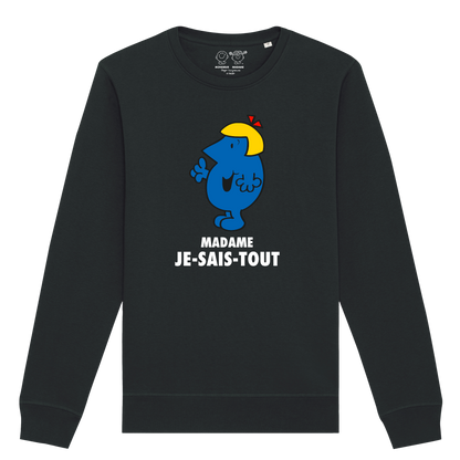 Femme - Sweatshirt - Madame Je sais tout Monsieur Madame