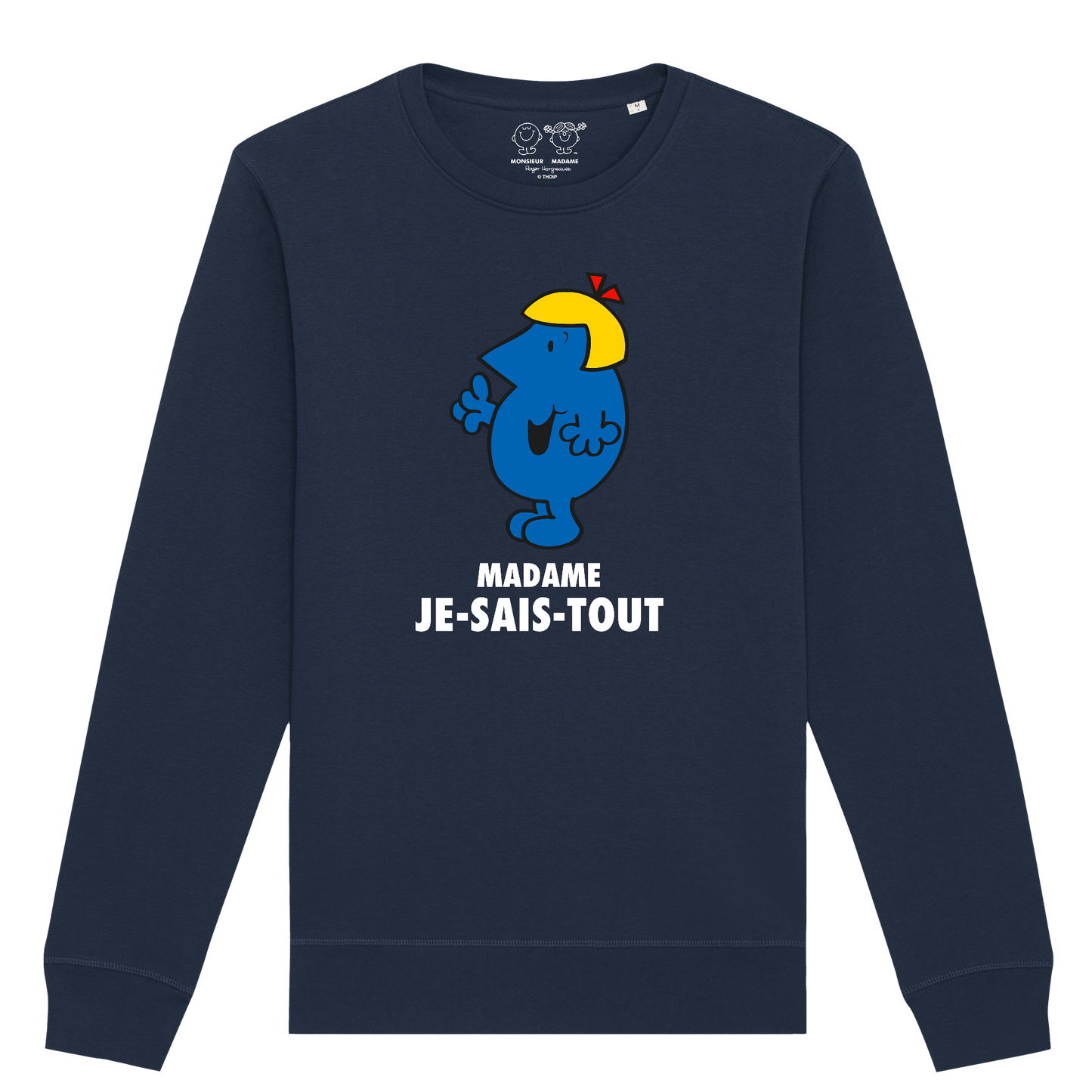Femme - Sweatshirt - Madame Je sais tout Monsieur Madame