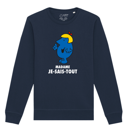 Femme - Sweatshirt - Madame Je sais tout Monsieur Madame