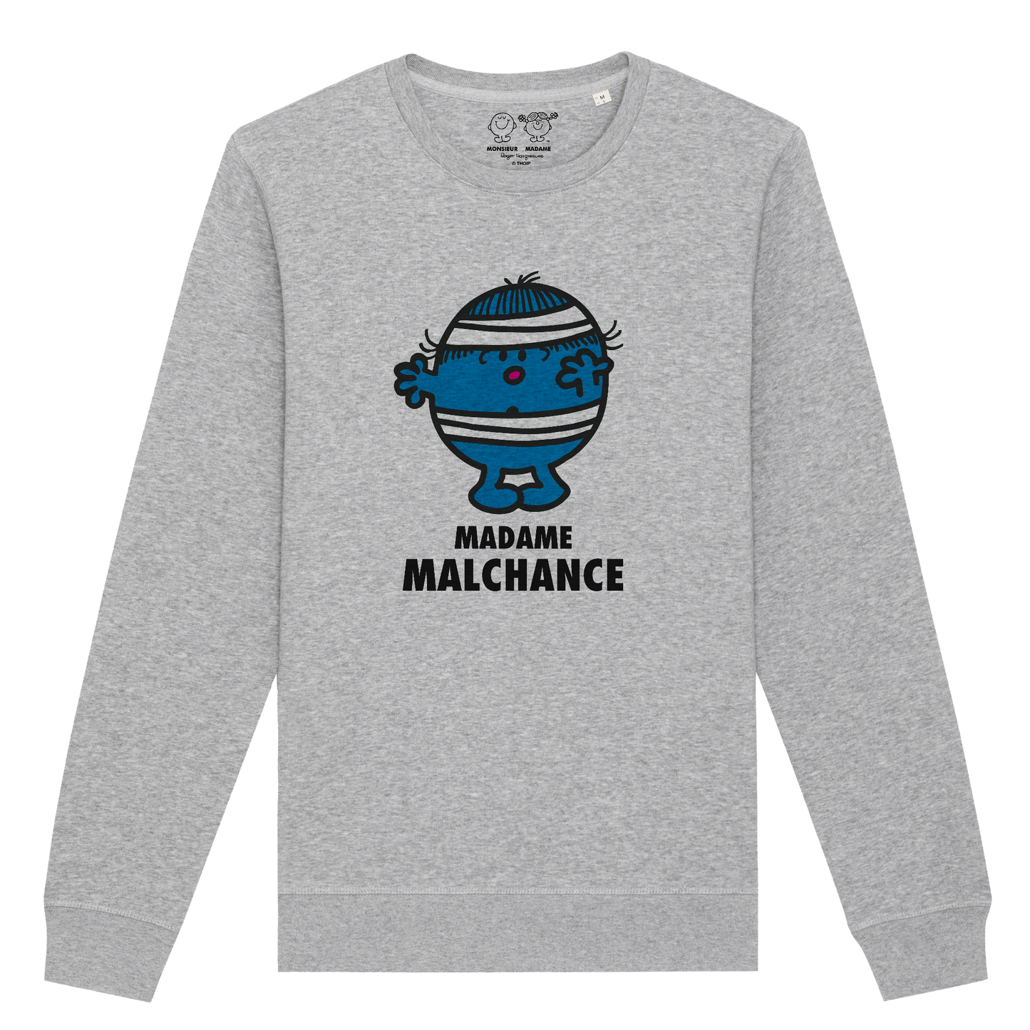 Femme - Sweatshirt - Madame Malchance Monsieur Madame