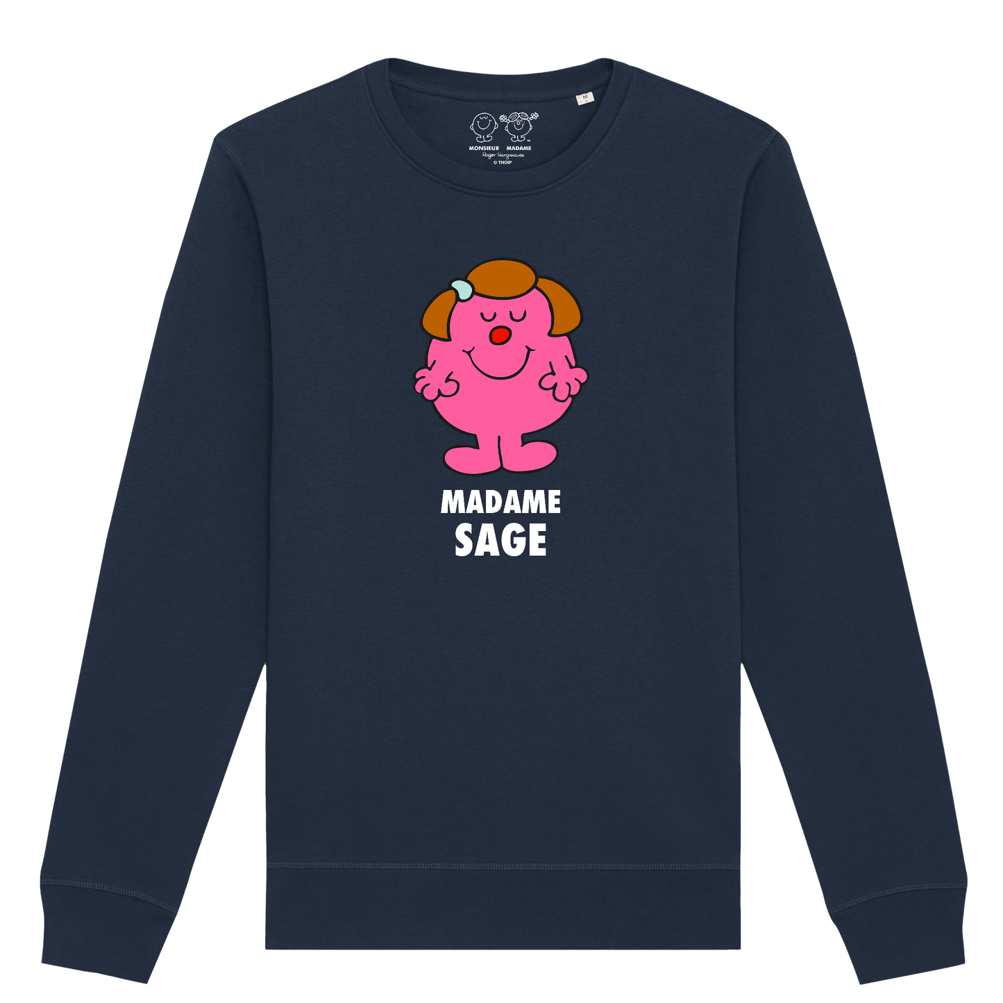Femme - Sweatshirt - Madame Sage Monsieur Madame