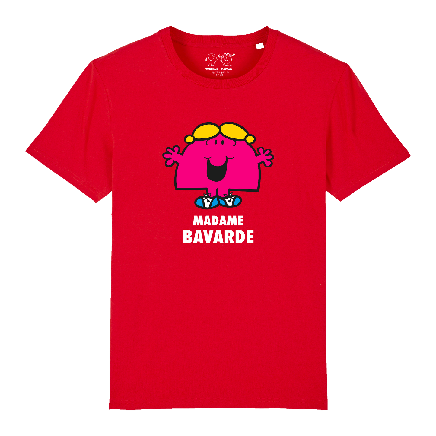 Femme - Tshirt - Madame Bavarde Monsieur Madame