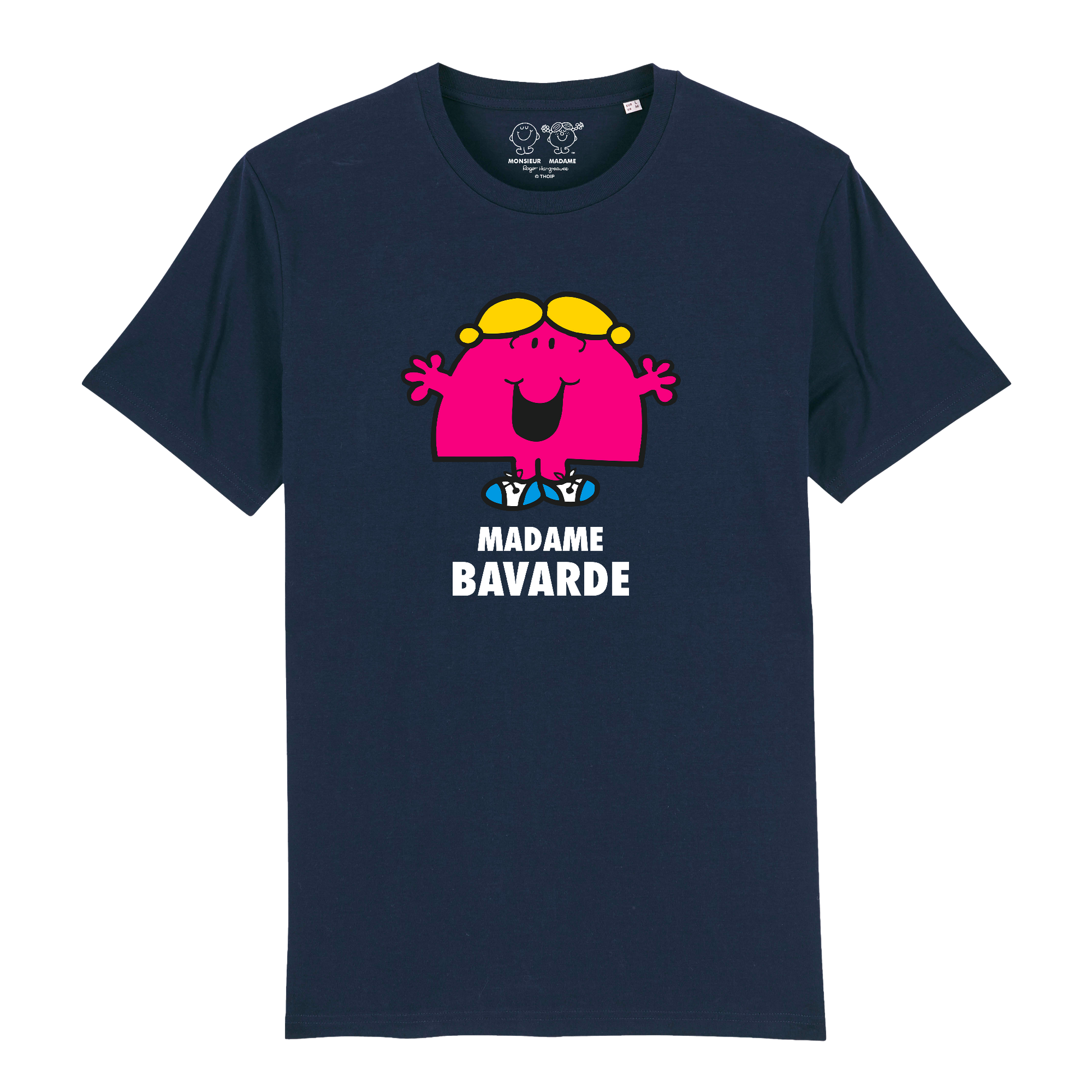 Femme - Tshirt - Madame Bavarde Monsieur Madame