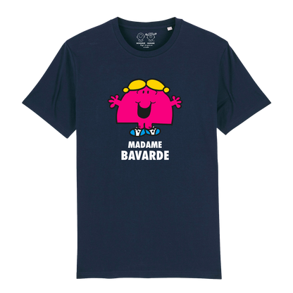 Femme - Tshirt - Madame Bavarde Monsieur Madame