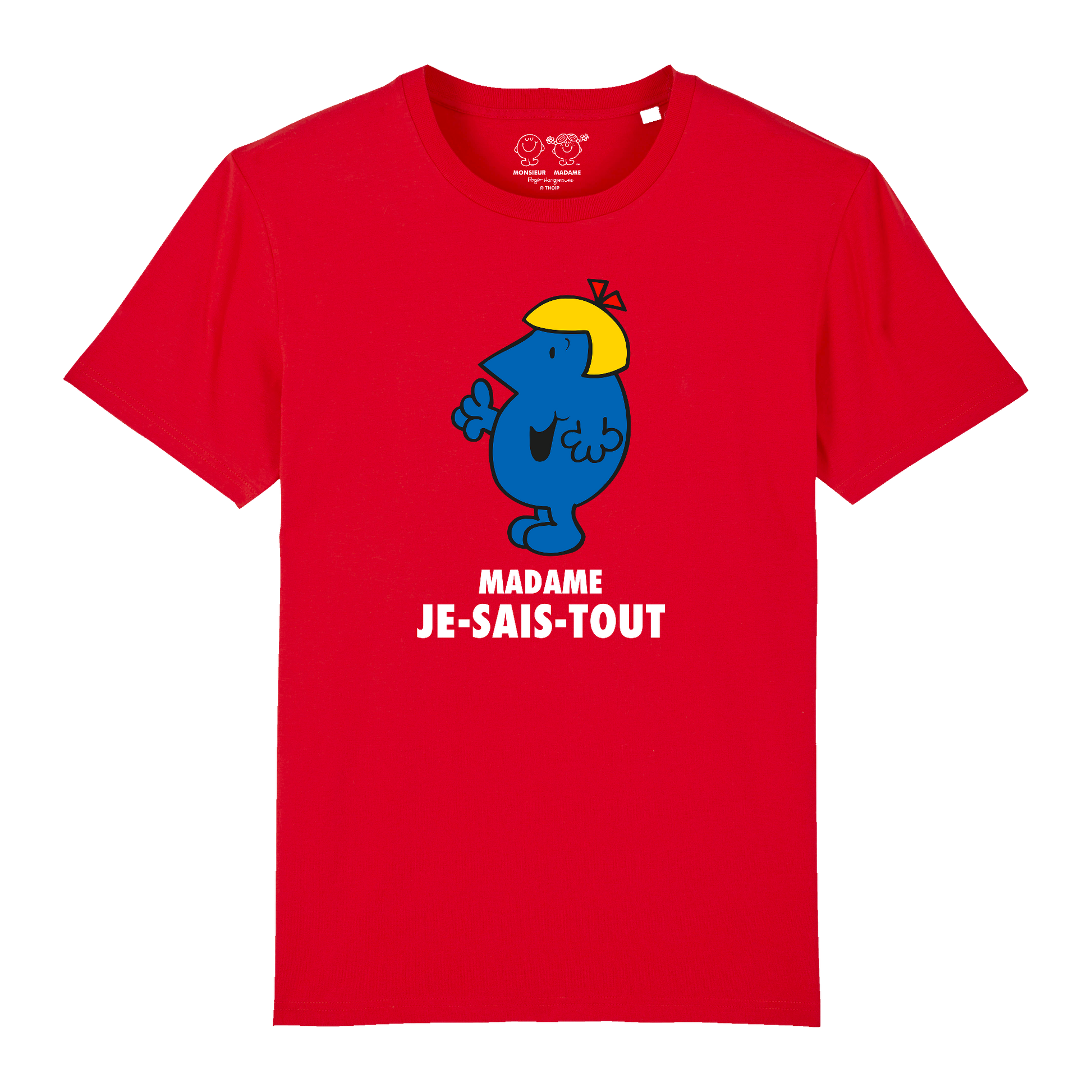 Fille - Tshirt - Madame Je sais tout Monsieur Madame