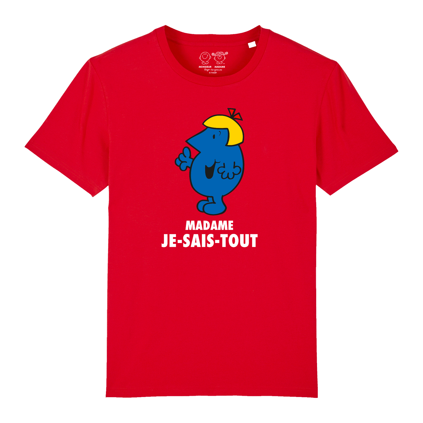 Fille - Tshirt - Madame Je sais tout Monsieur Madame