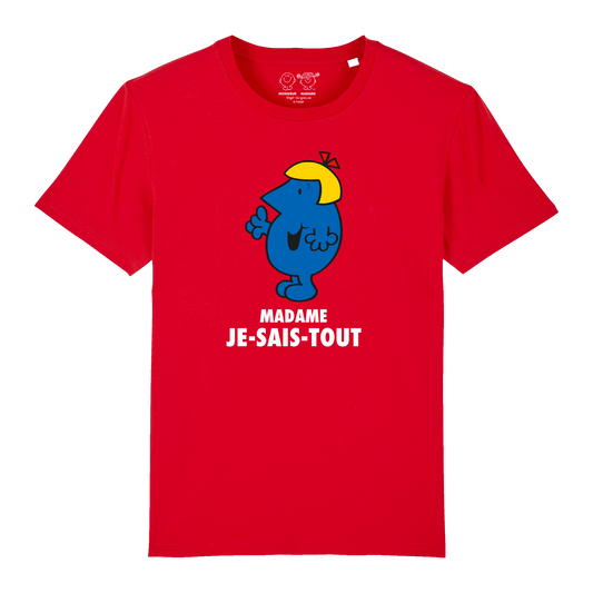 Fille - Tshirt - Madame Je sais tout Monsieur Madame