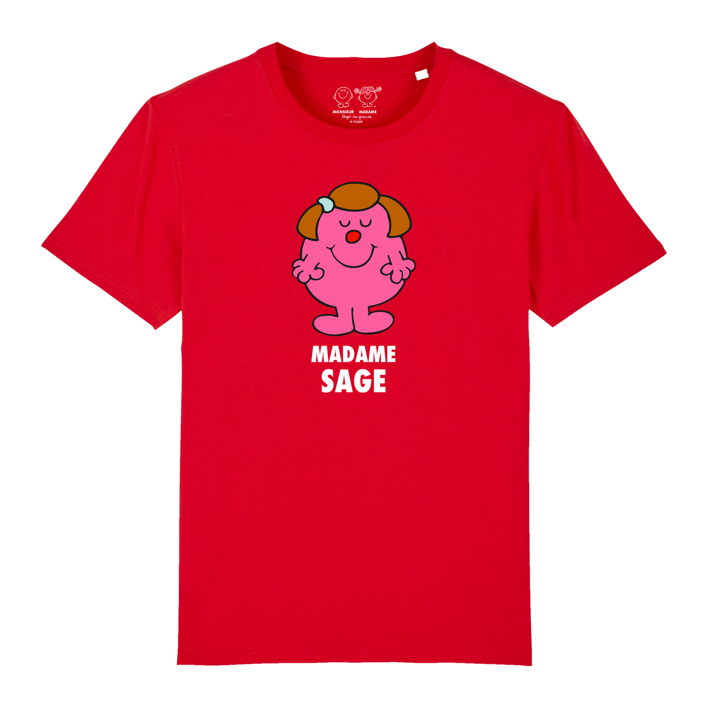 Fille - Tshirt - Madame Sage Monsieur Madame