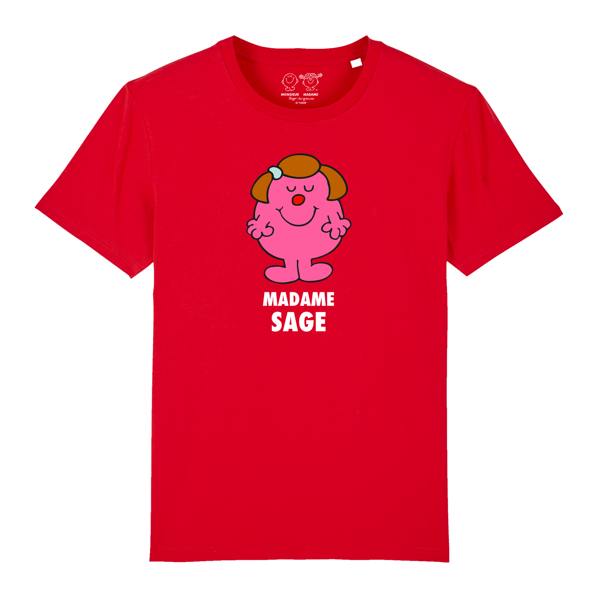 Fille - Tshirt - Madame Sage Monsieur Madame