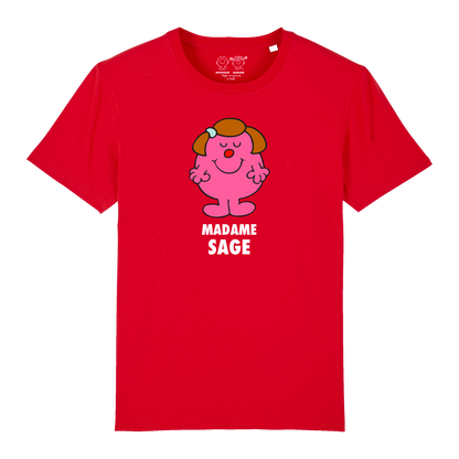 Fille - Tshirt - Madame Sage Monsieur Madame