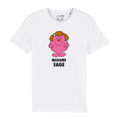 Fille - Tshirt - Madame Sage Monsieur Madame