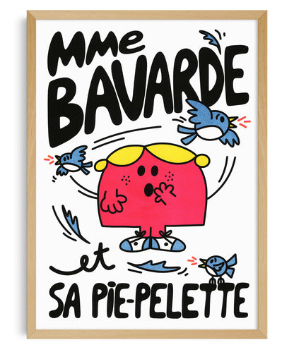 Madame Bavarde et sa Pie-Pelette