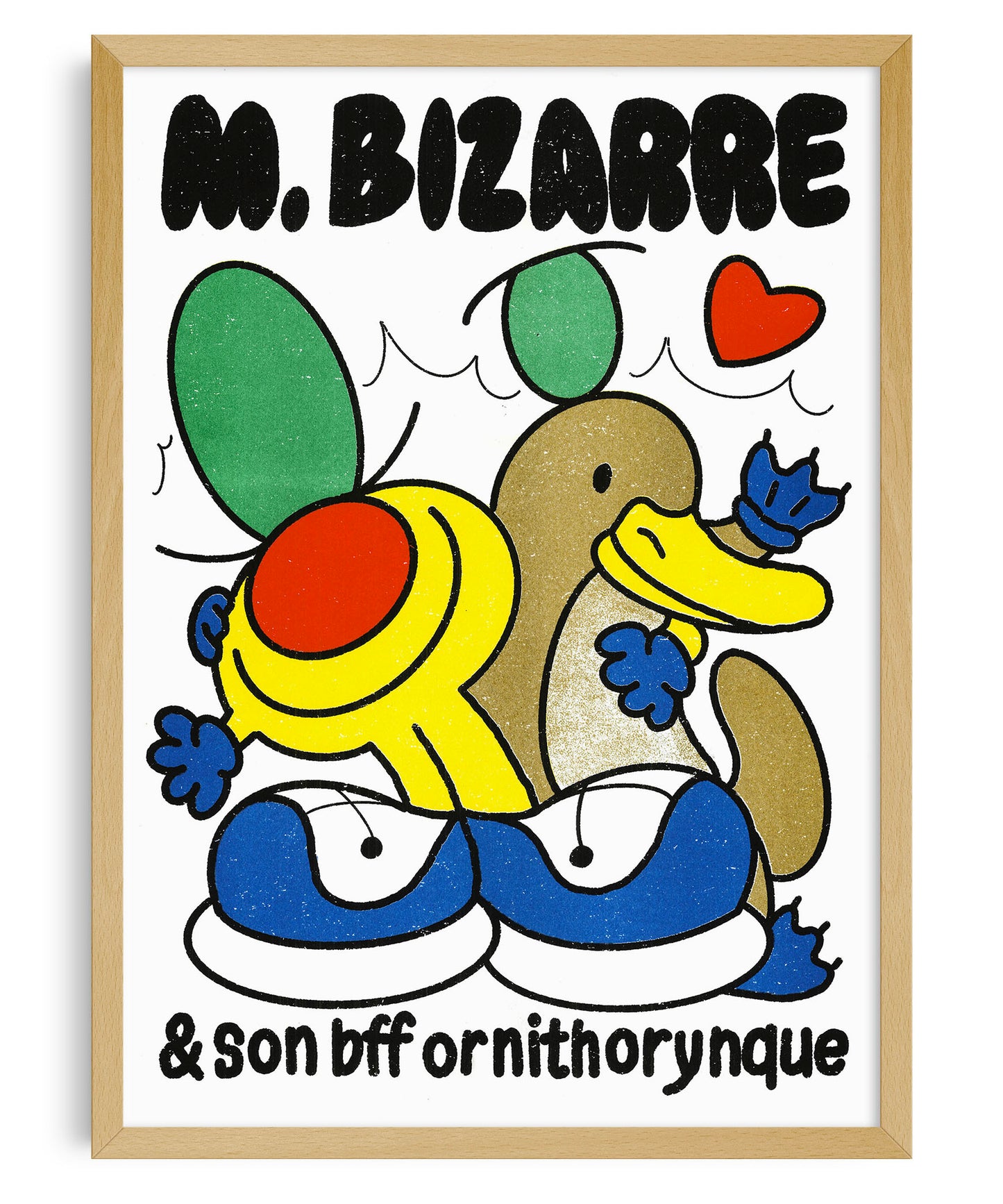 Monsieur Bizarre & son BFF Ornithorynque