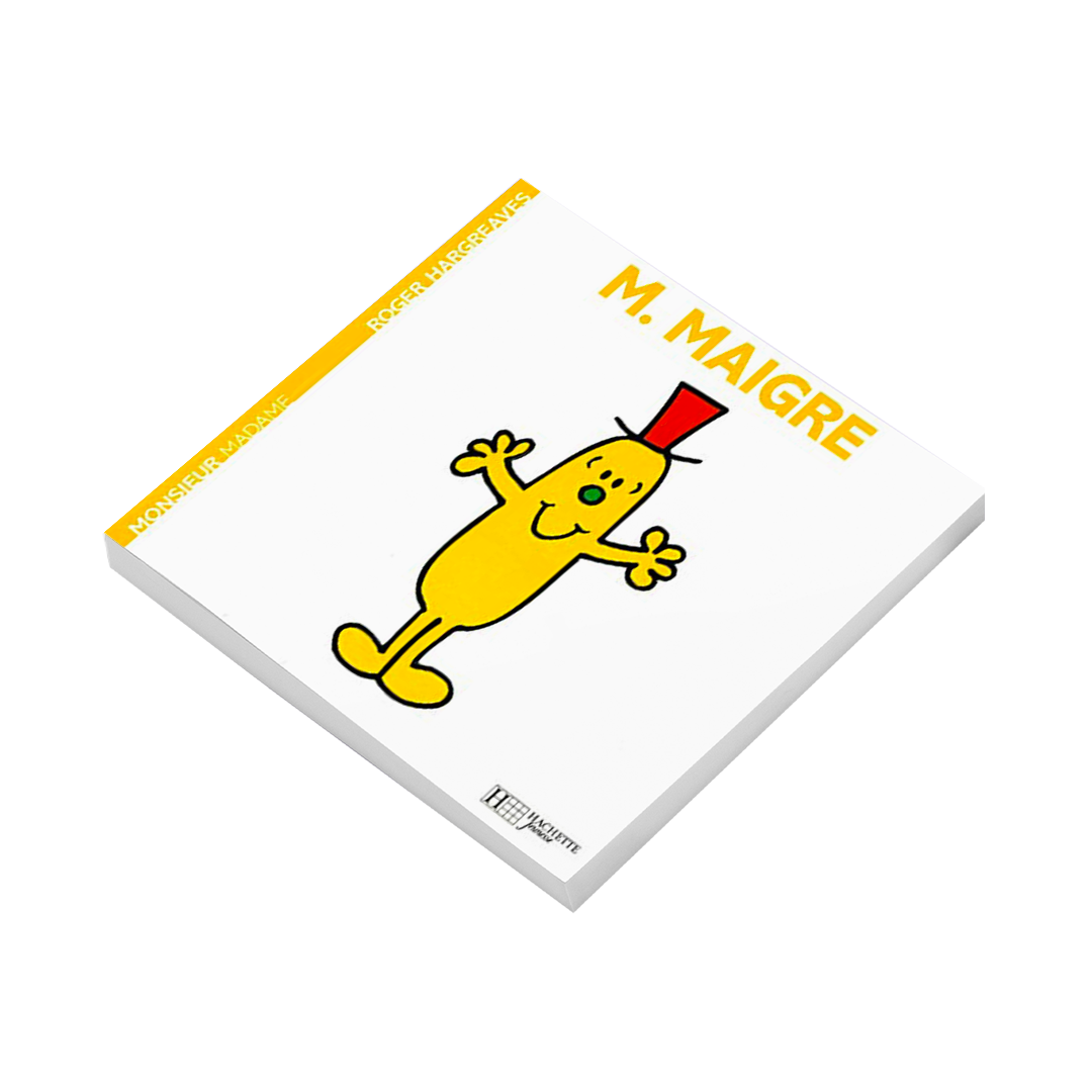 Livre - Monsieur Maigre Monsieur Madame