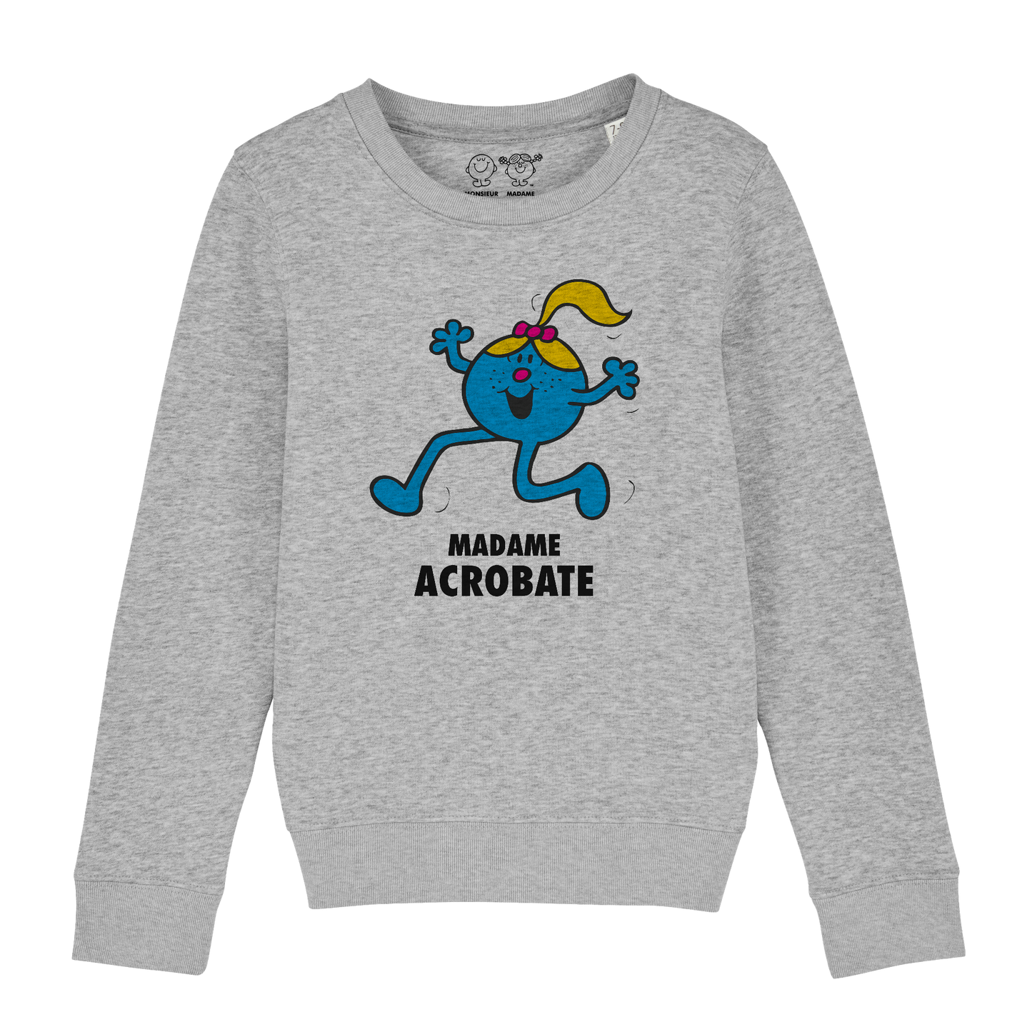 Sweatshirt Fille Madame Acrobate