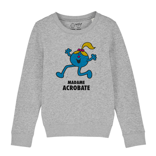 Sweatshirt Fille Madame Acrobate