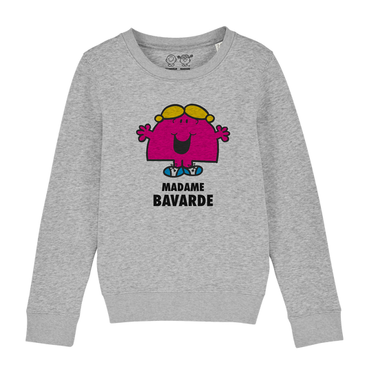 Sweatshirt Fille Madame Bavarde
