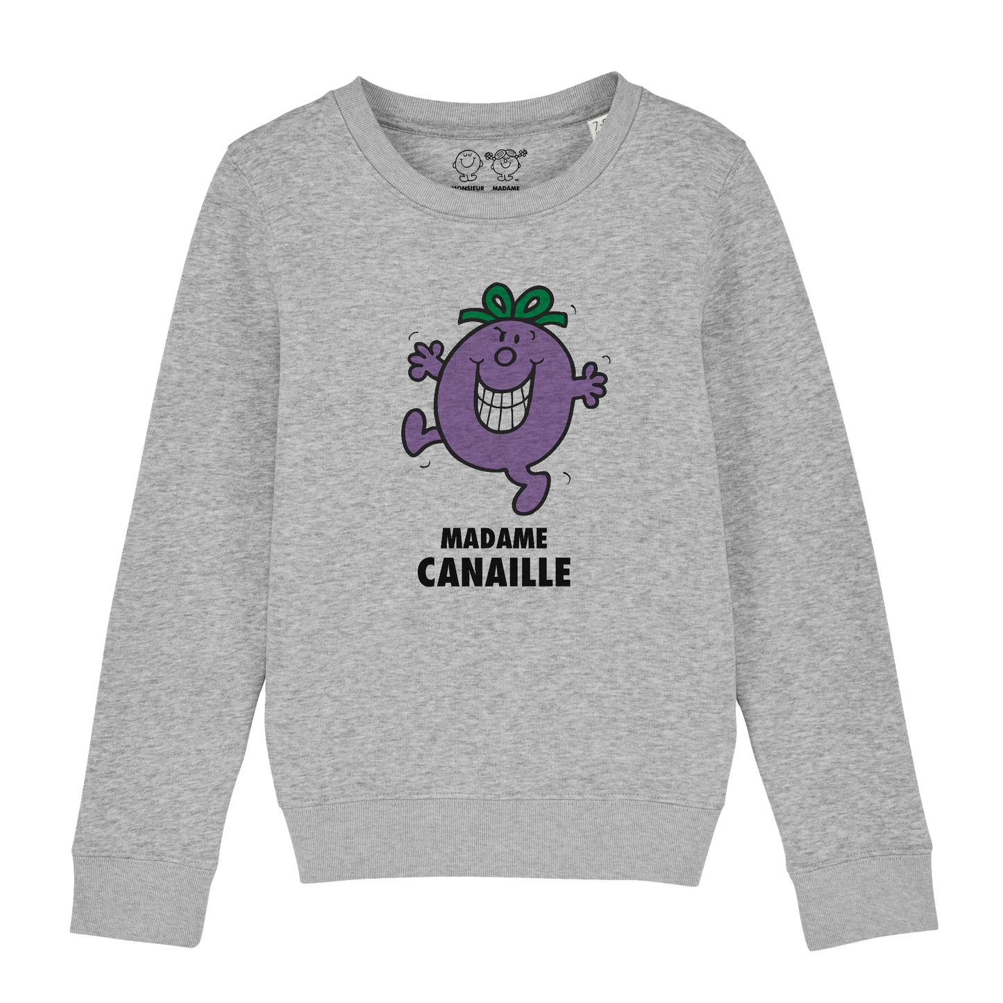 Sweatshirt Fille Madame Canaille