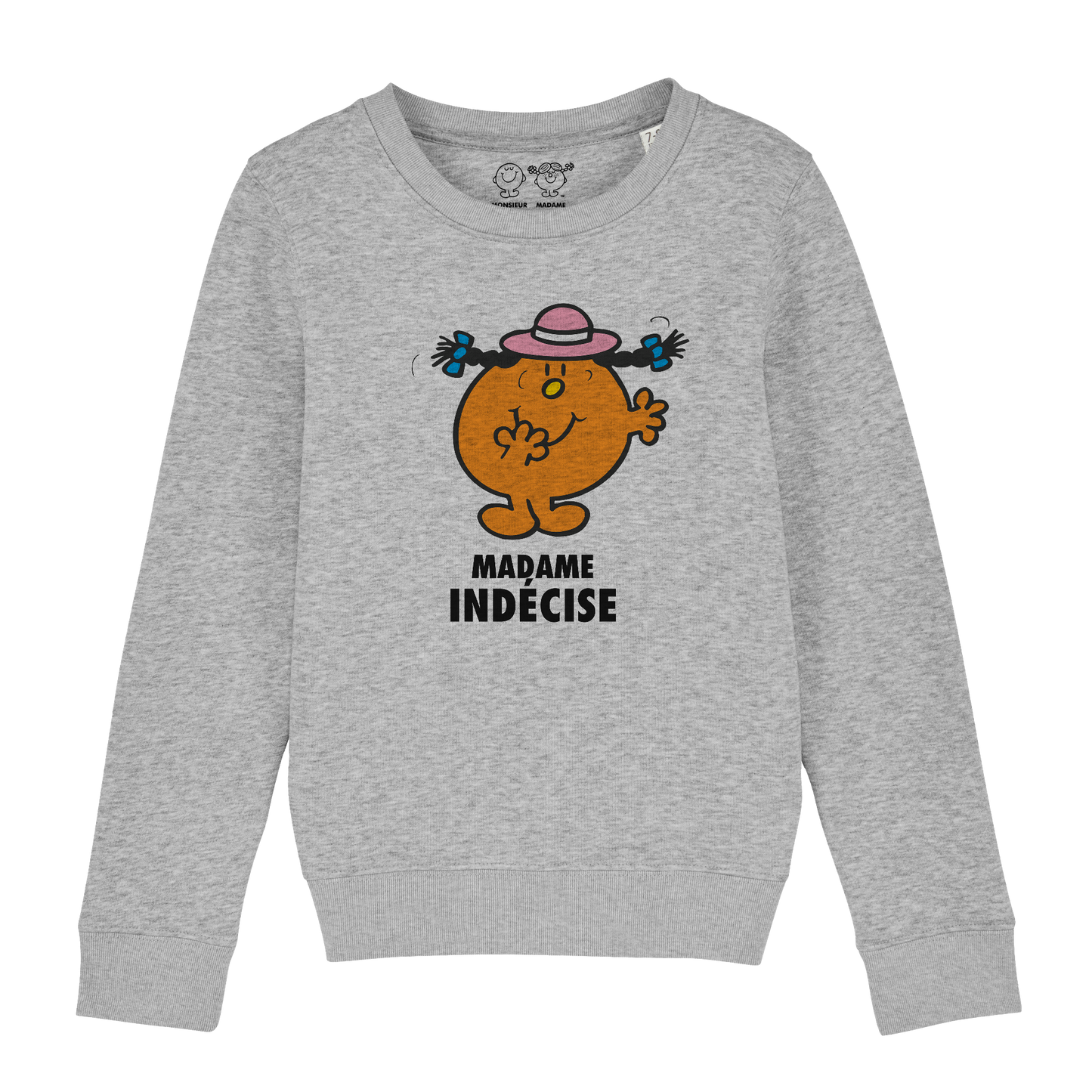 Sweatshirt Fille Madame Indécise