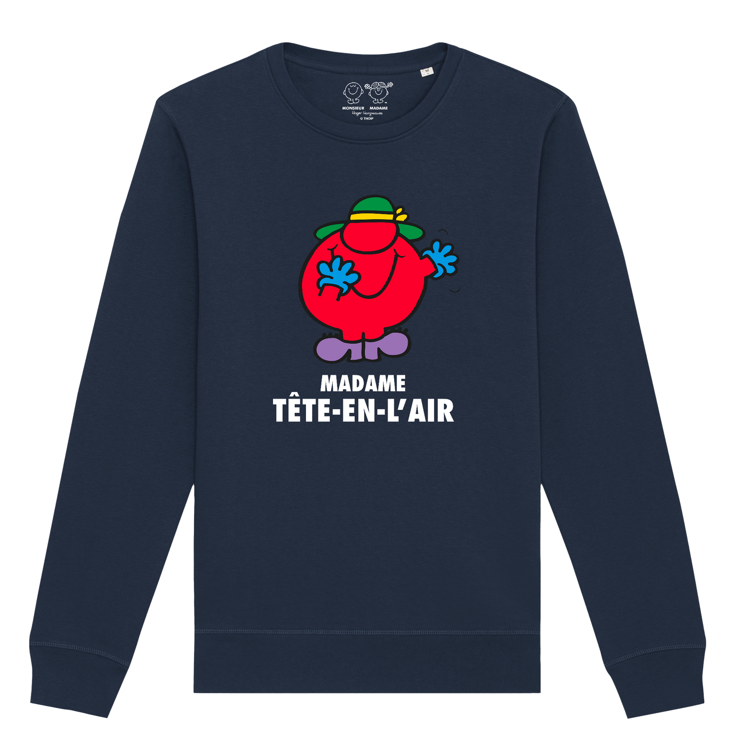 Femme - Sweatshirt - Madame Tête en l'air - Monsieur Madame