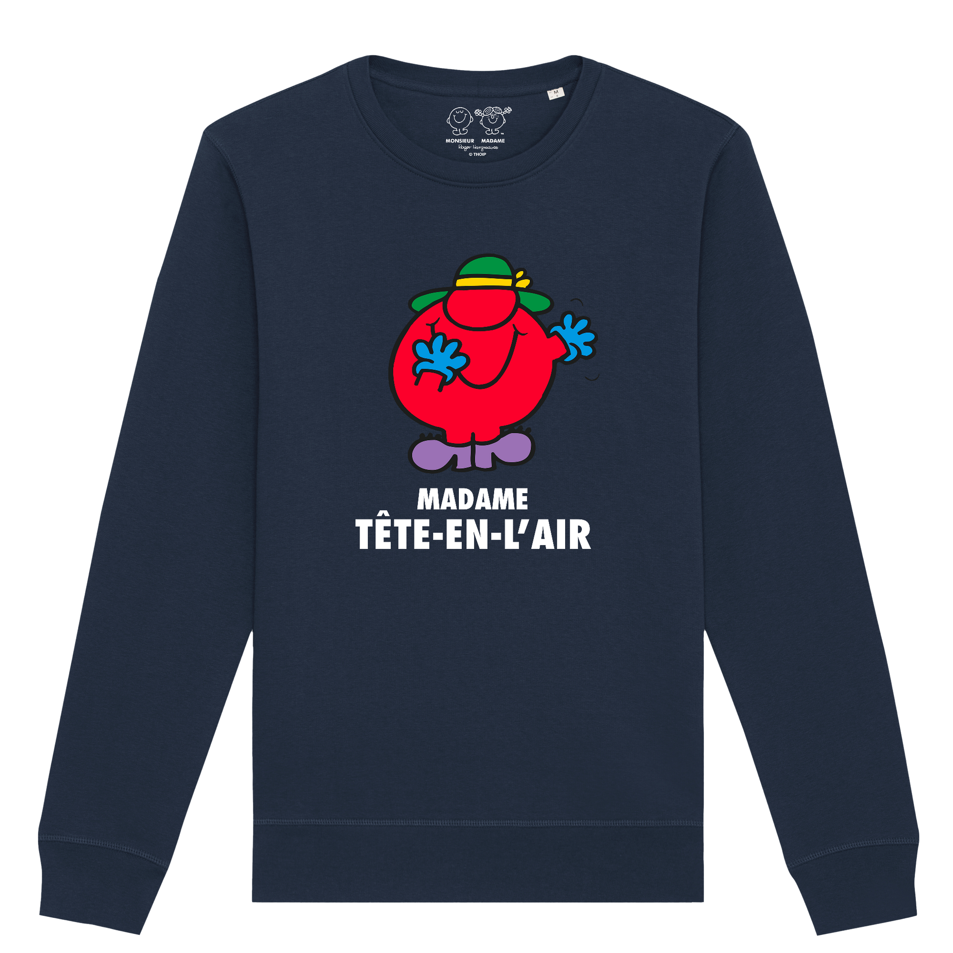 Femme - Sweatshirt - Madame Tête en l'air - Monsieur Madame