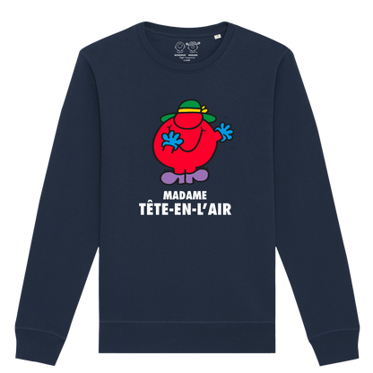 Femme - Sweatshirt - Madame Tête en l'air - Monsieur Madame