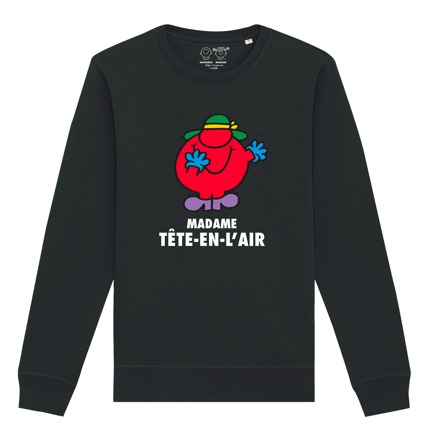 Femme - Sweatshirt - Madame Tête en l'air - Monsieur Madame
