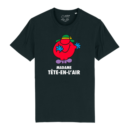 Femme - Tshirt - Madame Tête en l'air - Monsieur Madame