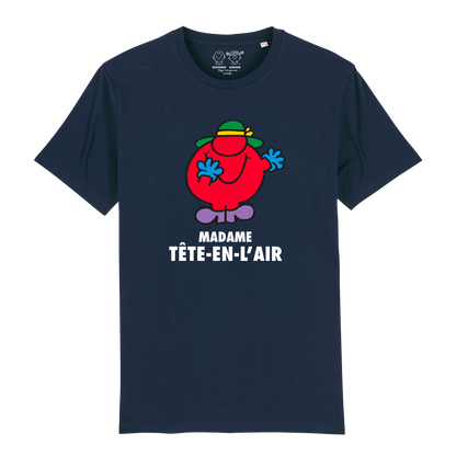 Femme - Tshirt - Madame Tête en l'air - Monsieur Madame