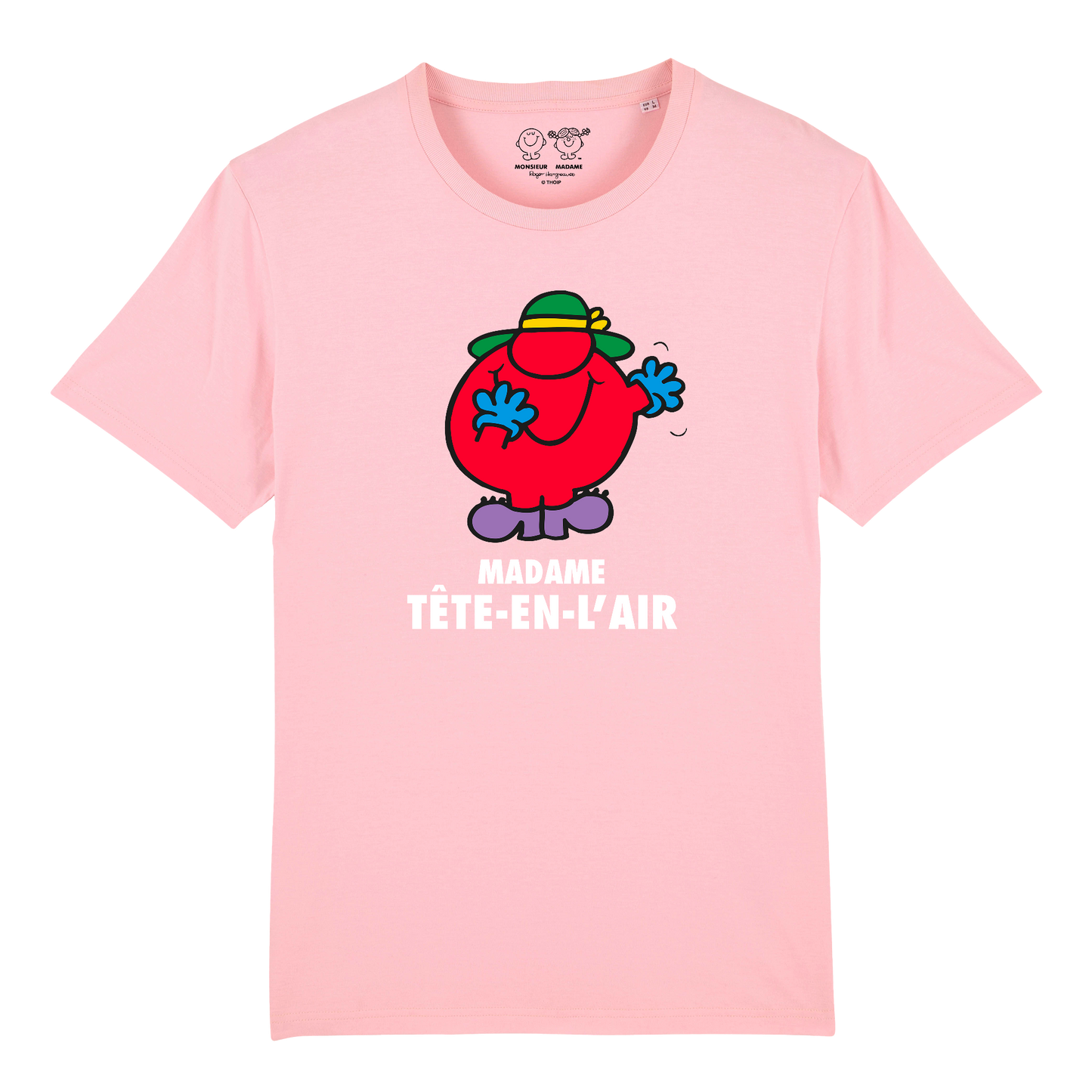 Femme - Tshirt - Madame Tête en l'air - Monsieur Madame