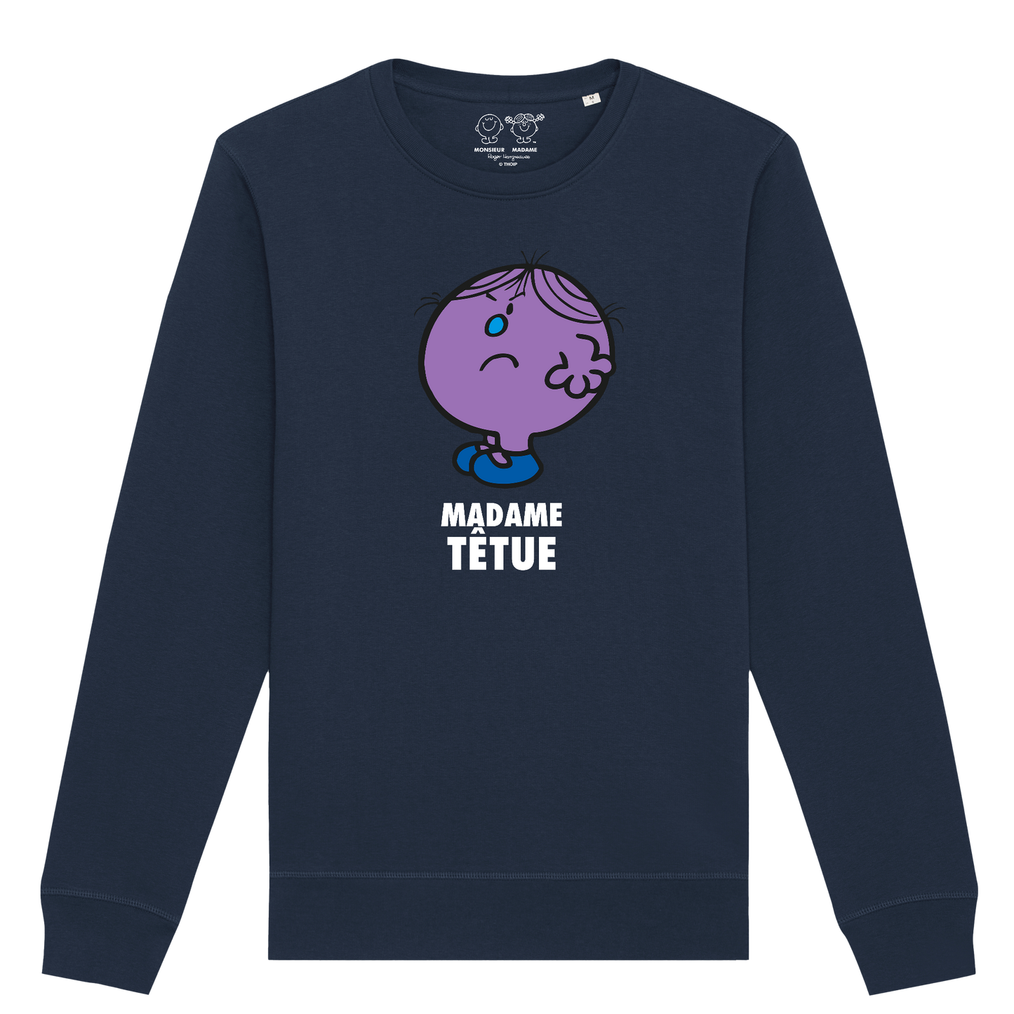 Femme - Sweatshirt - Madame Têtue - Monsieur Madame