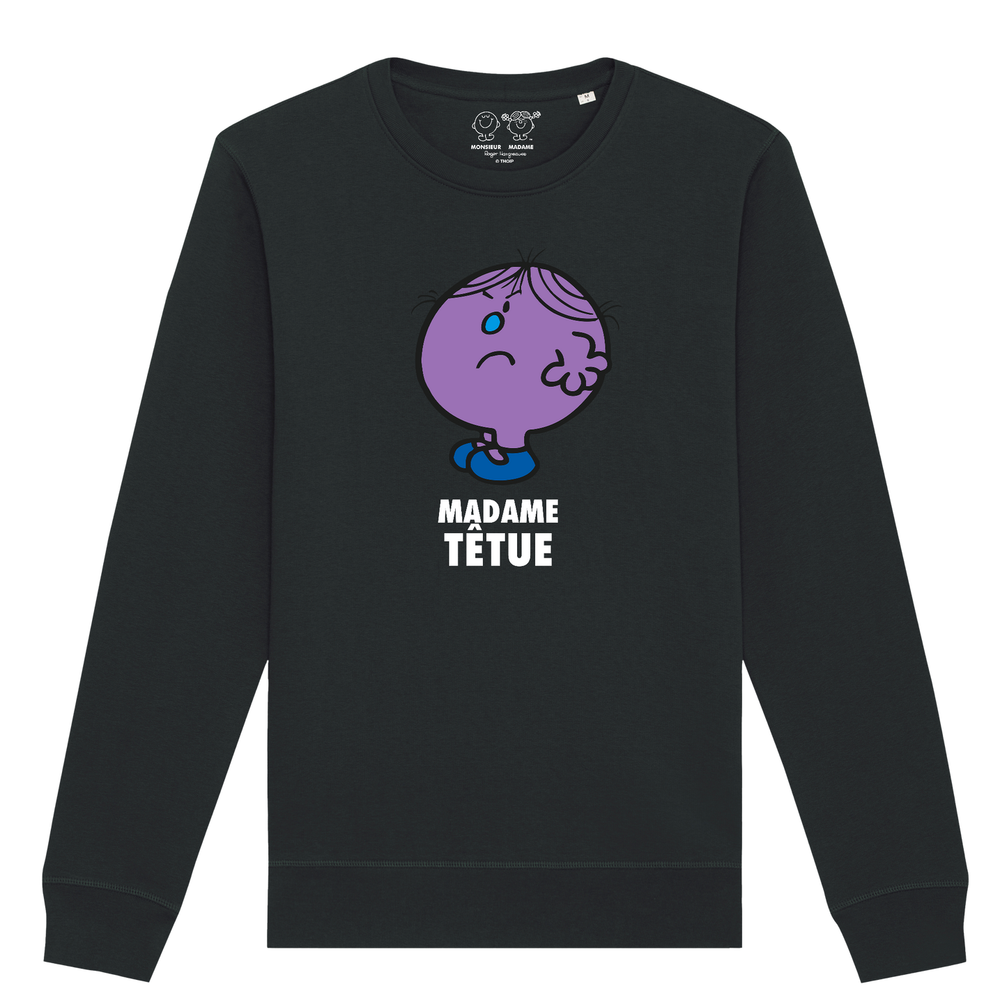 Femme - Sweatshirt - Madame Têtue - Monsieur Madame