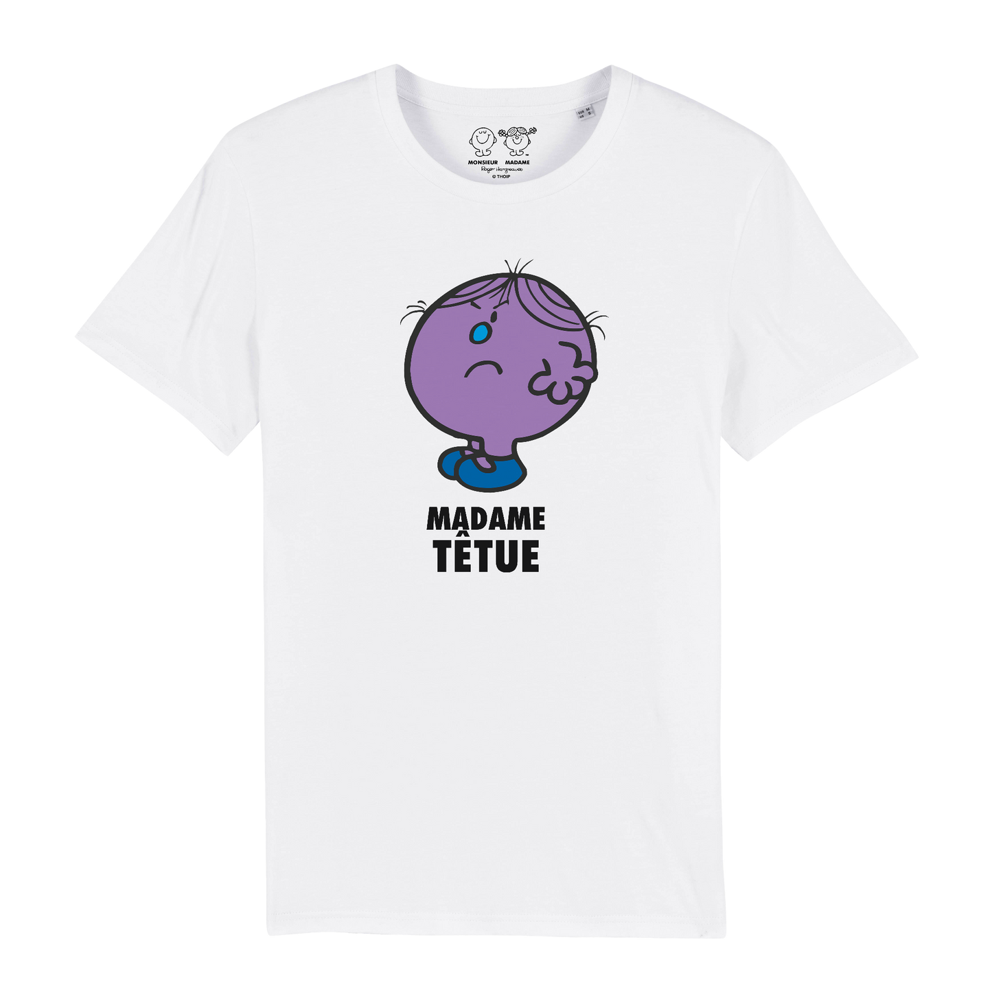 Femme - Tshirt - Madame Têtue - Monsieur Madame
