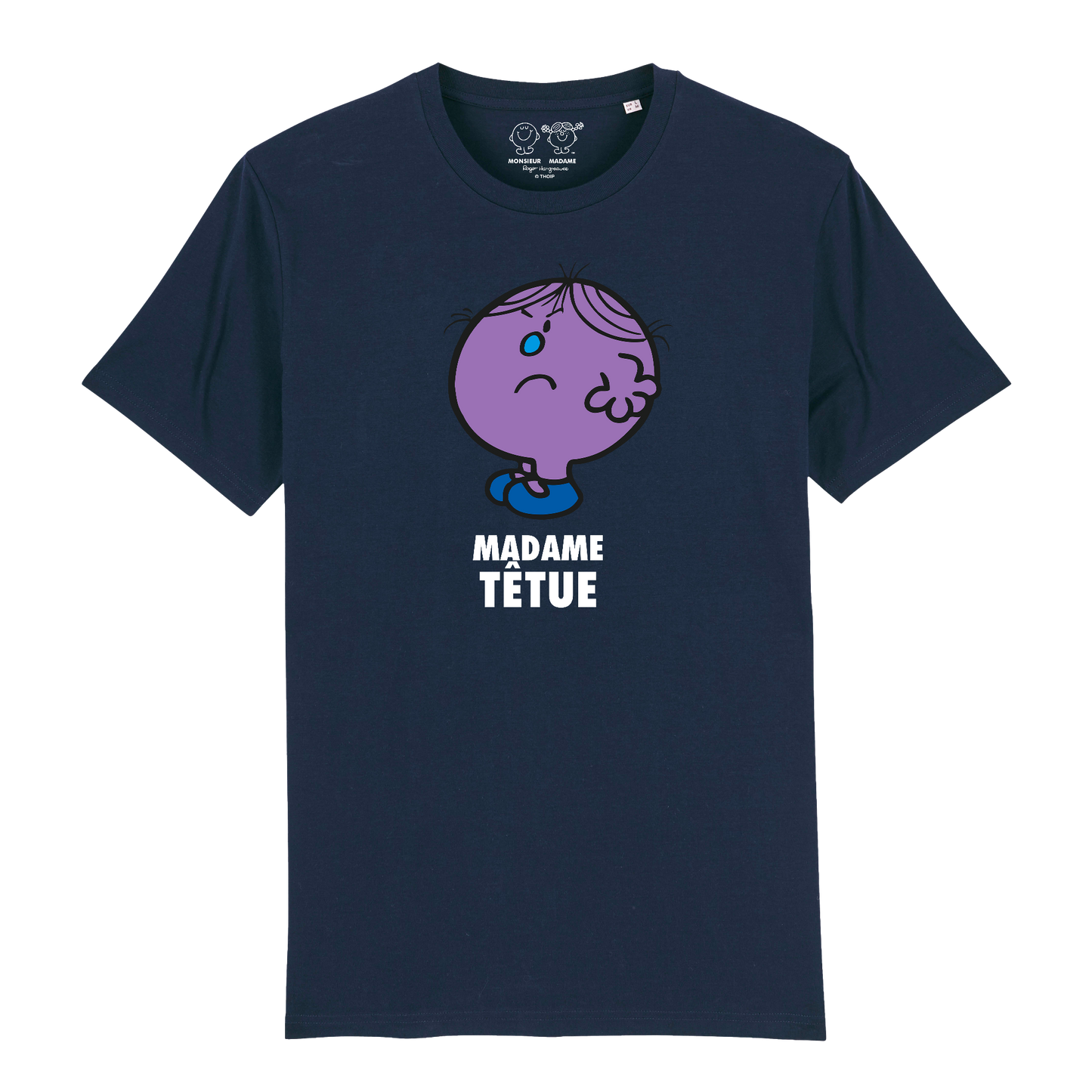 Femme - Tshirt - Madame Têtue - Monsieur Madame