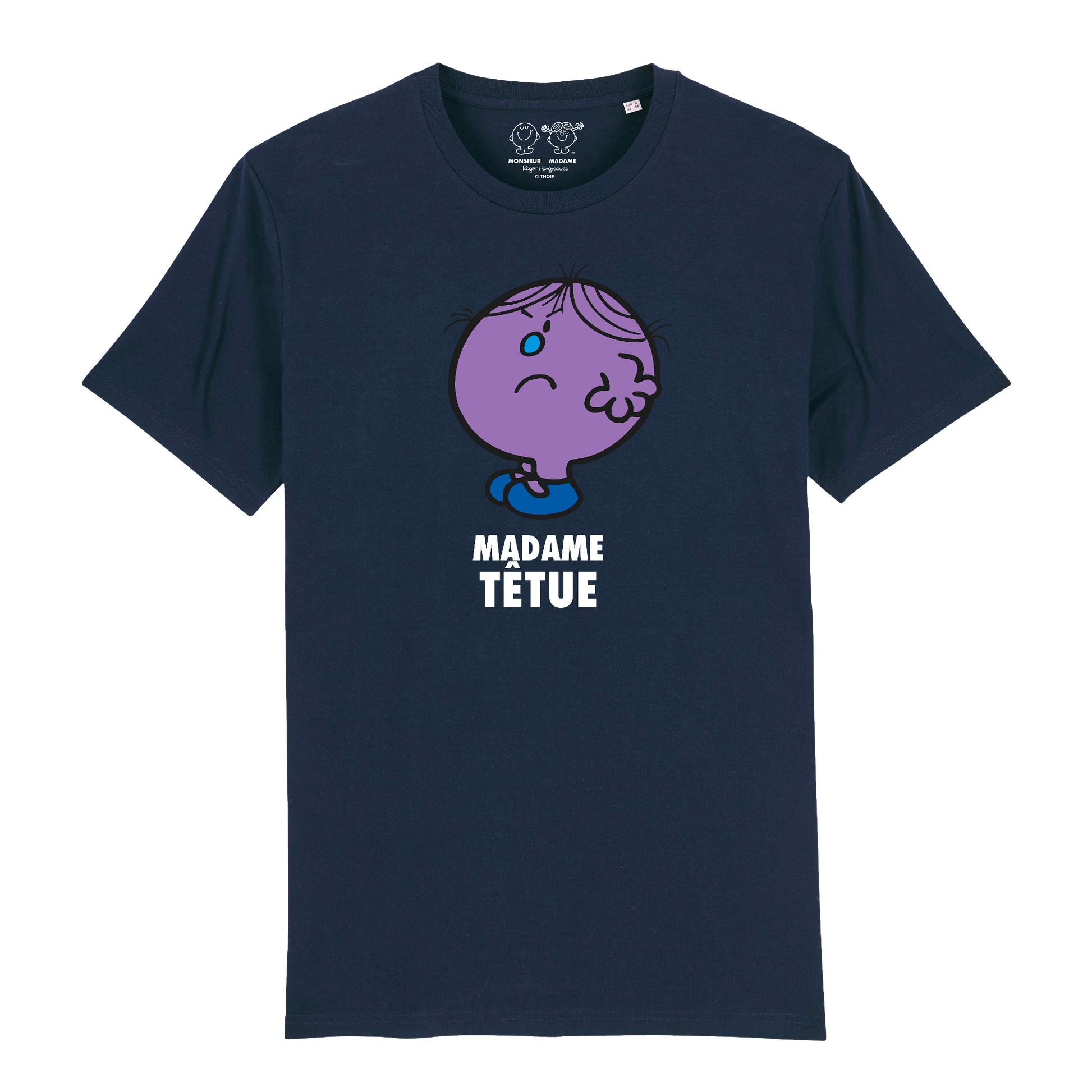 Femme - Tshirt - Madame Têtue - Monsieur Madame