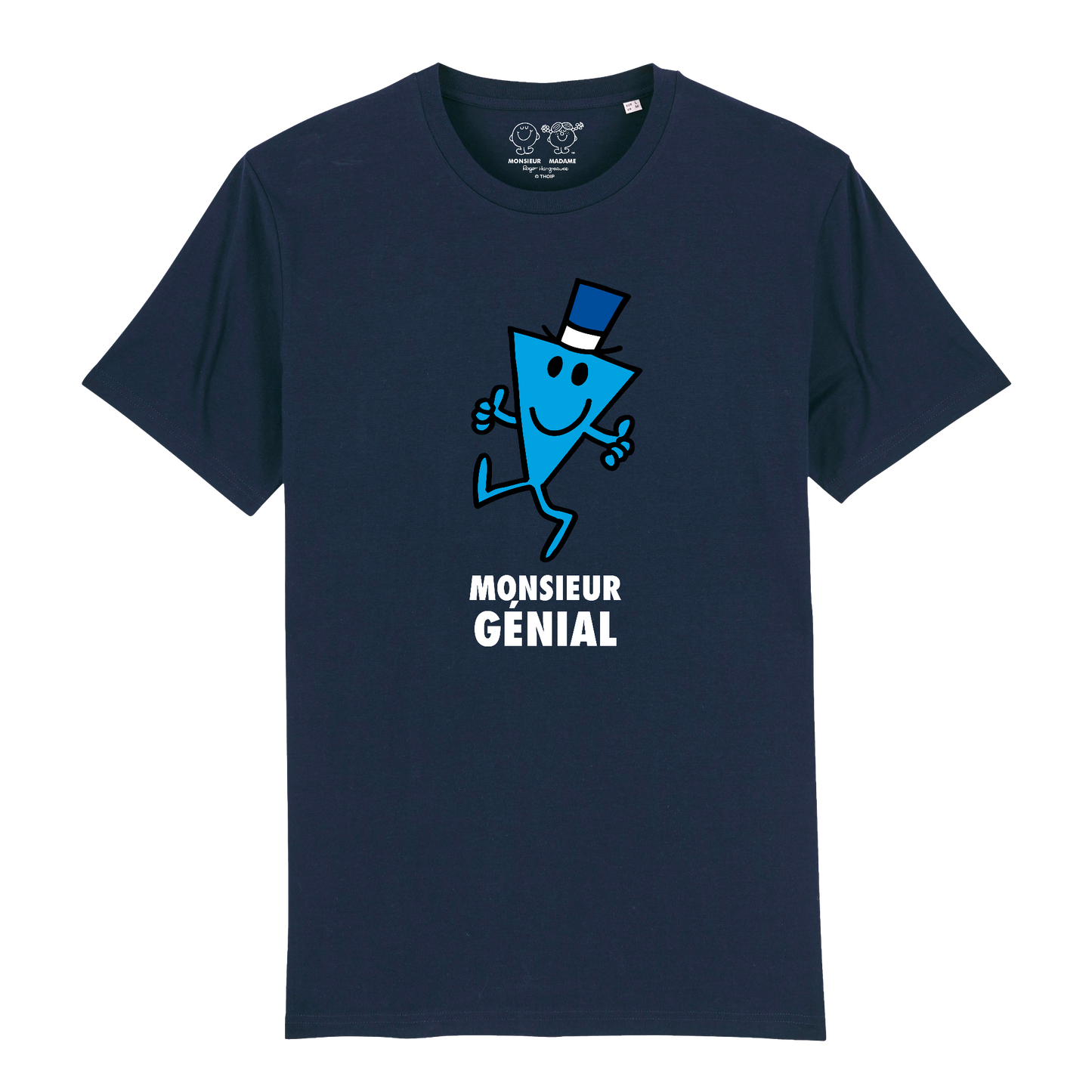 Homme - Tshirt - Monsieur Génial - Monsieur Madame